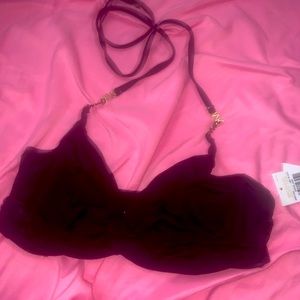 NWT WOMENS SIZE L MICHAEL KORS BIKINI TOP